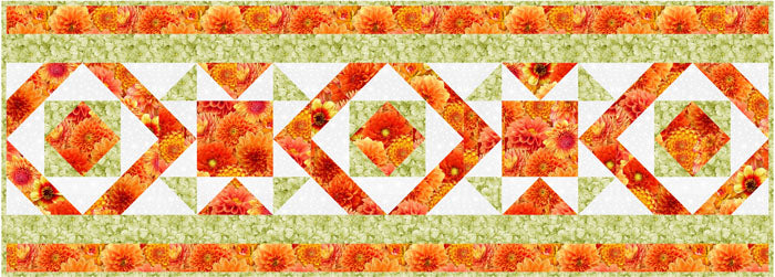 Diamonds Table Runner Pattern CTG-169 - Paper Pattern