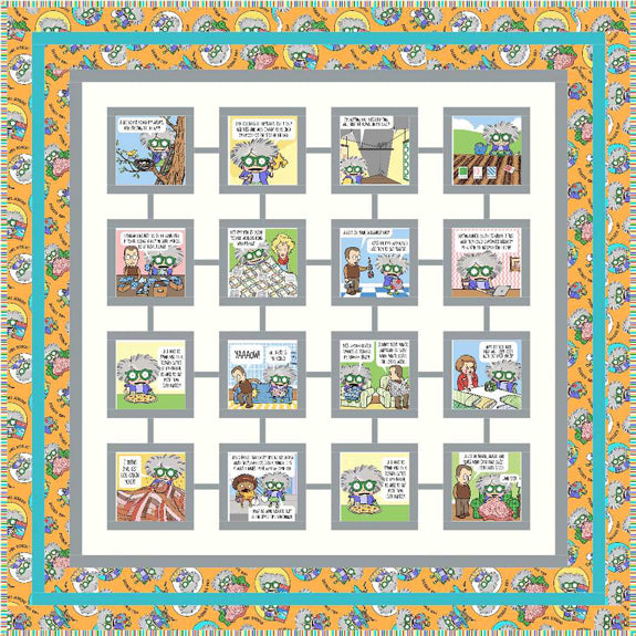 Mrs. Bobbins Quilt GQ-105e - Downloadable Pattern