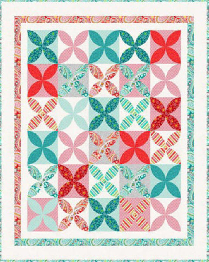 Gypsy Mixed Flowers HHQ-7373e - Downloadable Pattern