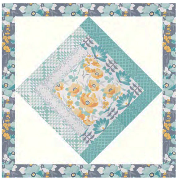 Seaside Pillow on Point Pillow Pattern HHQ-7405 - Paper Pattern