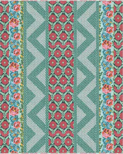 Sun & Shadow Quilt HHQ-7430e - Downloadable Pattern