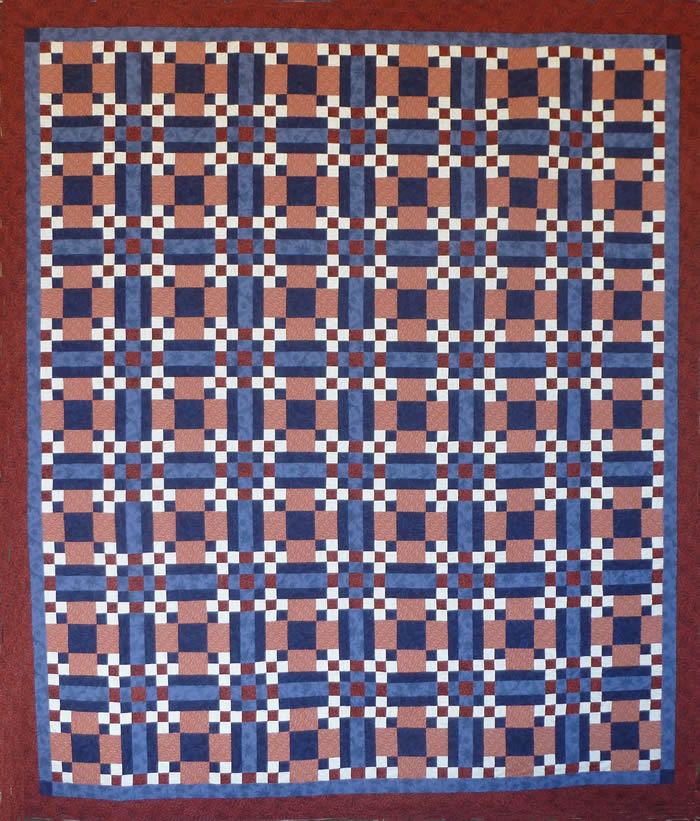 Woven Ribbons Quilt HQ-208e - Downloadable Pattern