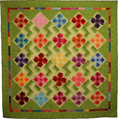 Rose Moss Quilt PAD-121e - Downloadable Pattern