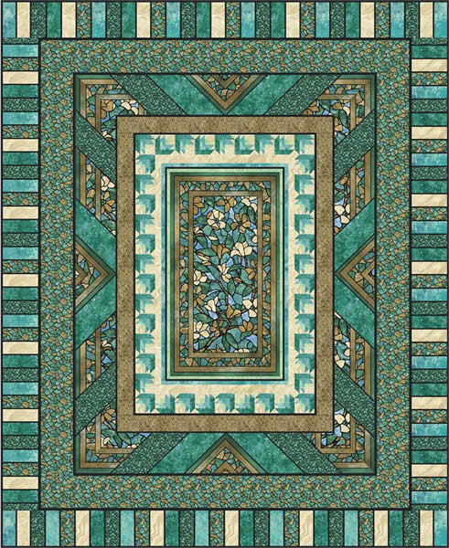 Fractured Glass Quilt PC-125e - Downloadable Pattern