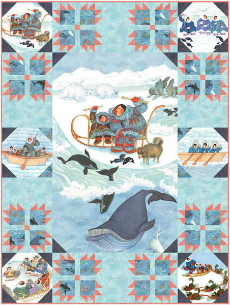 Arctic Adventures Quilt Pattern PC-251 - Paper Pattern