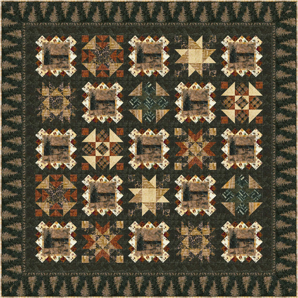 Cottage Sampler Quilt Pattern PC-266 - Paper Pattern