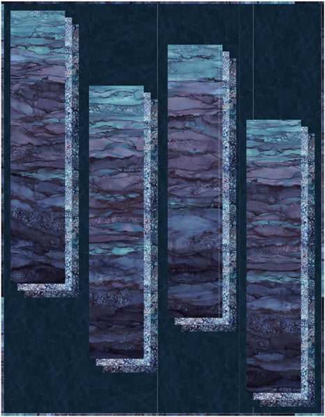 Stratify Quilt Pattern PC-278 - Paper Pattern