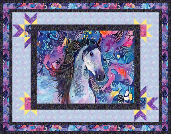 Midnight Runner Quilt Pattern PS-1024 - Paper Pattern