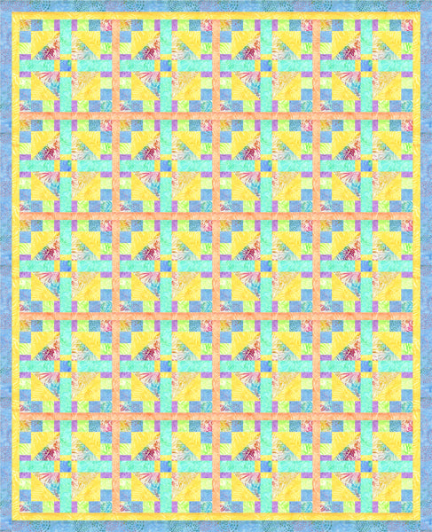 Surprise Inside Quilt Pattern PS-1039 - Paper Pattern