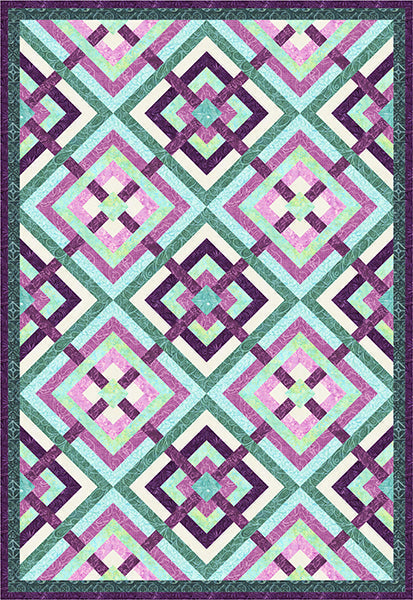 Grape Slush Quilt Pattern PS-1071 - Paper Pattern