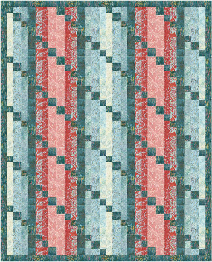 Rainy Day Blues Quilt Pattern PS-922 - Paper Pattern