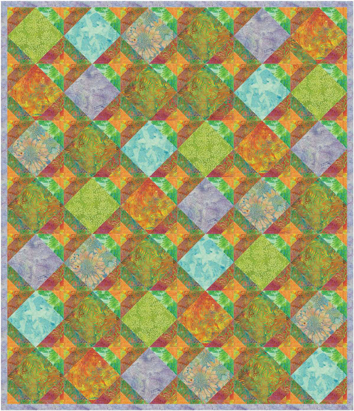Sherbet Delight Quilt PS-932e - Downloadable Pattern