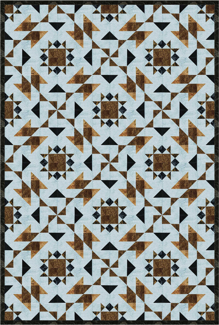 Rocks in the Water Quilt Pattern PS-954 - Paper Pattern