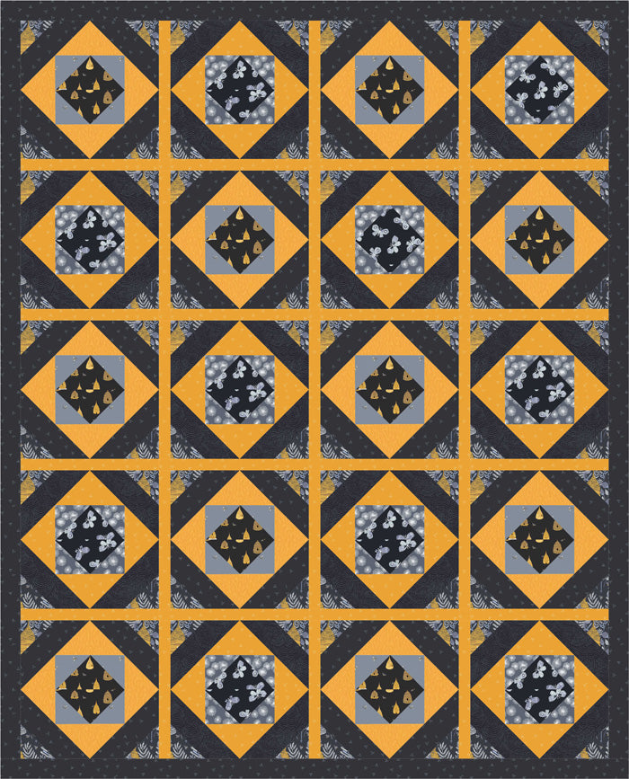 Frequent Flyers Quilt PS-960e - Downloadable Pattern