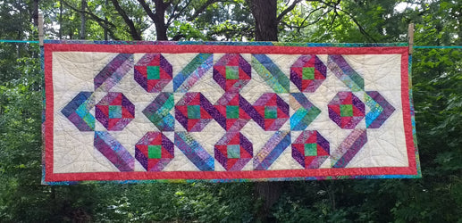 Gathering Friends Table Runner PVQ-029e - Downloadable Pattern