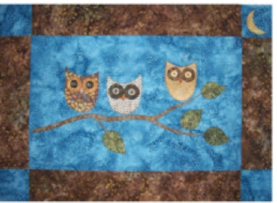 Night Owls Quilt QLD-187e - Downloadable Pattern