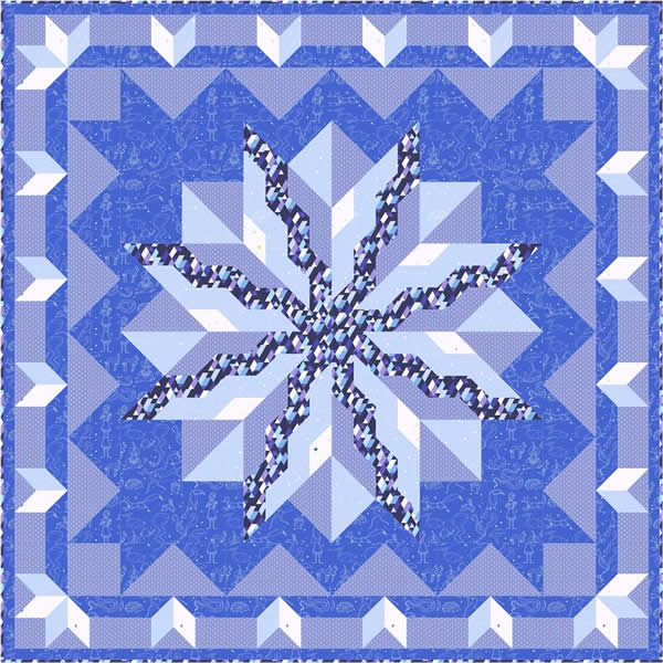 Phire's Radiance Quilt Pattern QN-008 - Paper Pattern