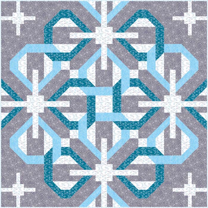 Diamond in the Sky Quilt QN-014e - Downloadable Pattern