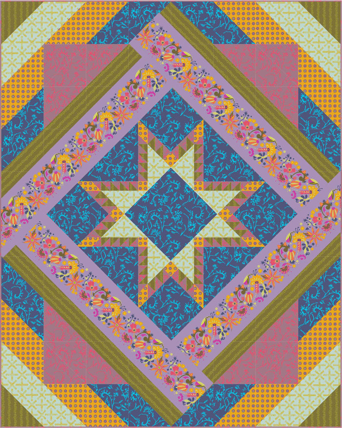 Bella Cosa Quilt Pattern QN-016 - Paper Pattern