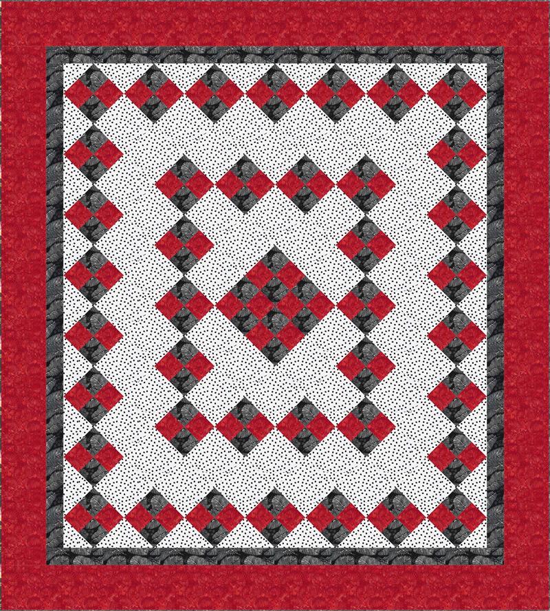 Foxtrot Quilt QW-05e - Downloadable Pattern