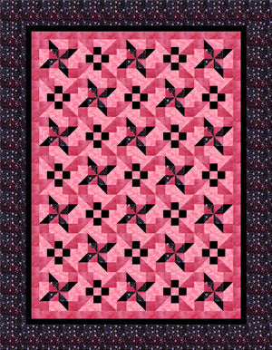 Spinning Pinwheels Quilt Pattern SDD-103 - Paper Pattern