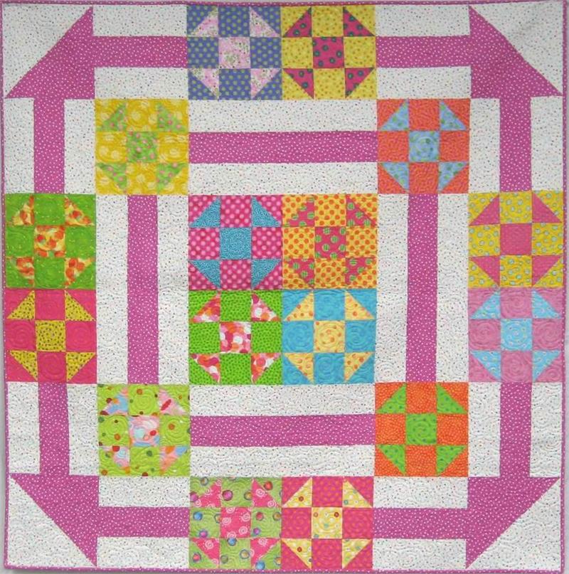 Polka Dot Lane Quilt SM-105e - Downloadable Pattern