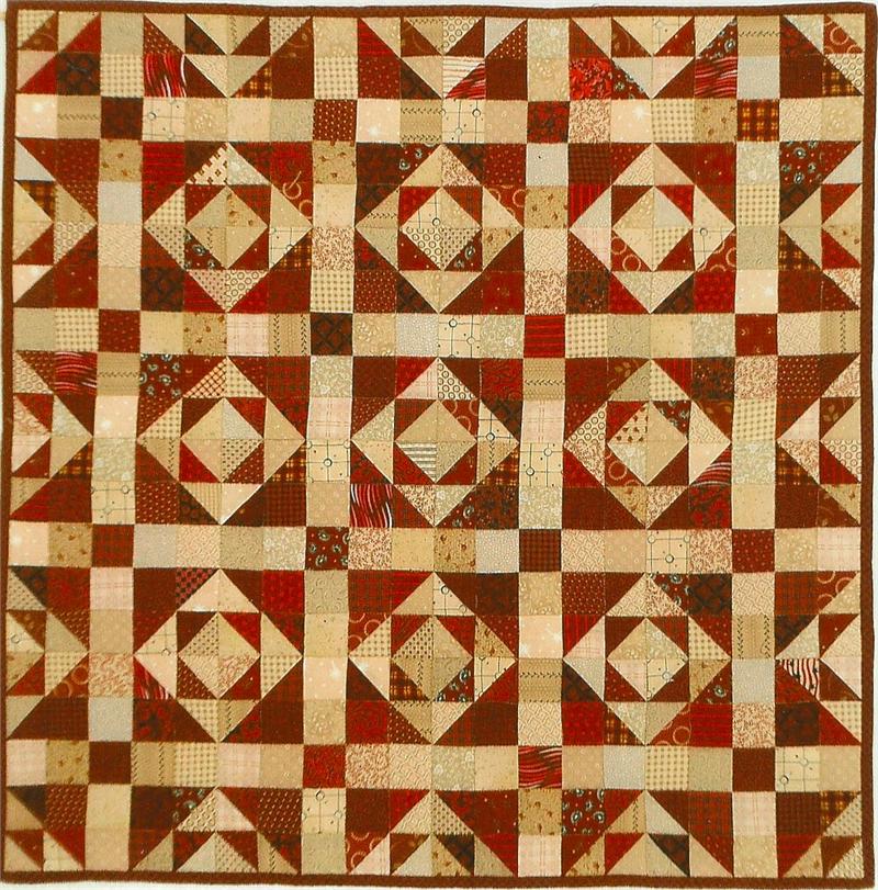 Hens and Chicks Quilt SP-102e - Downloadable Pattern