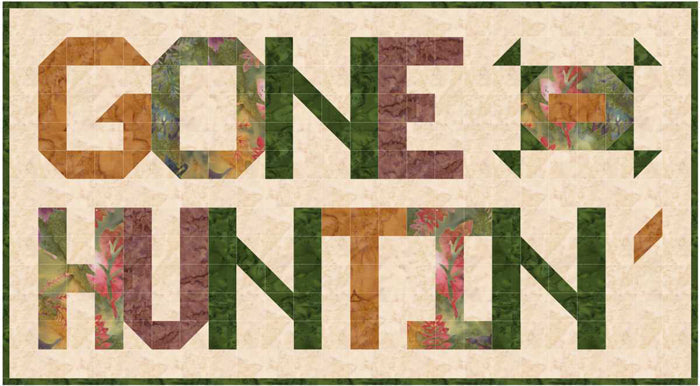 Gone Outdoors Quilt Pattern SP-207 - Paper Pattern