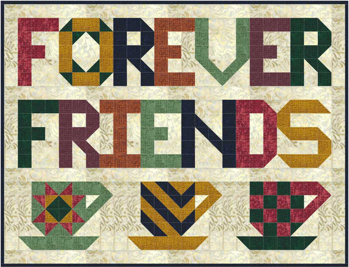 Cup of Friendship Quilt SP-209e - Downloadable Pattern