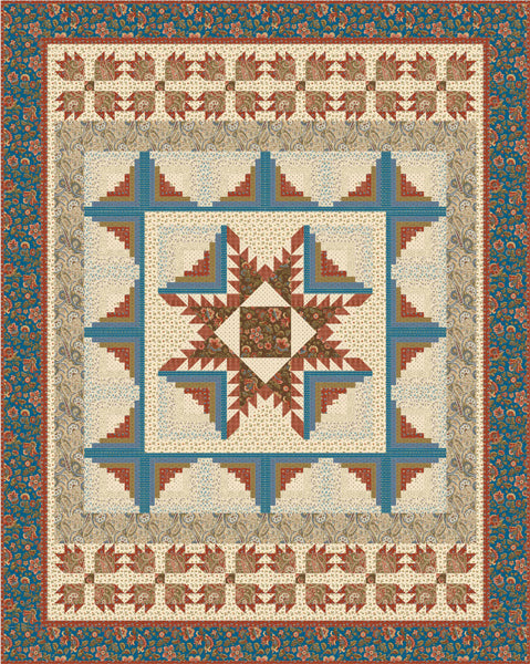Prairie Star Quilt Pattern TL-108 - Paper Pattern
