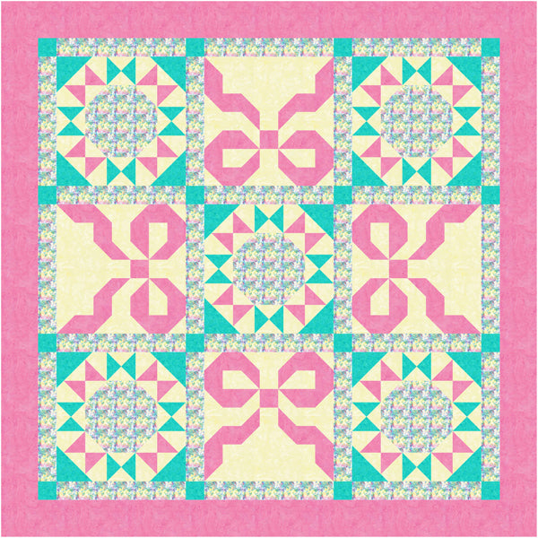 Buttons and Bows Quilt TTQ-111e - Downloadable Pattern