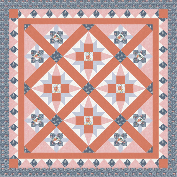 Queen of the Prairie Quilt Pattern TTQ-118 - Paper Pattern