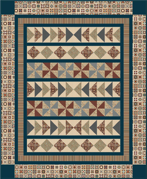 Homestead Quilt Pattern UCQ-P62 - Paper Pattern