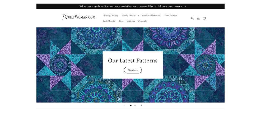 QuiltWoman Has a New Website!