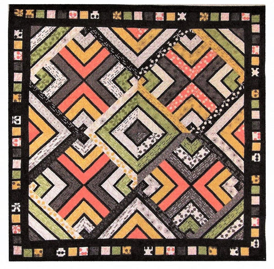 Vangot it Stripes Quilt Pattern 3DQ-6908 - Paper Pattern