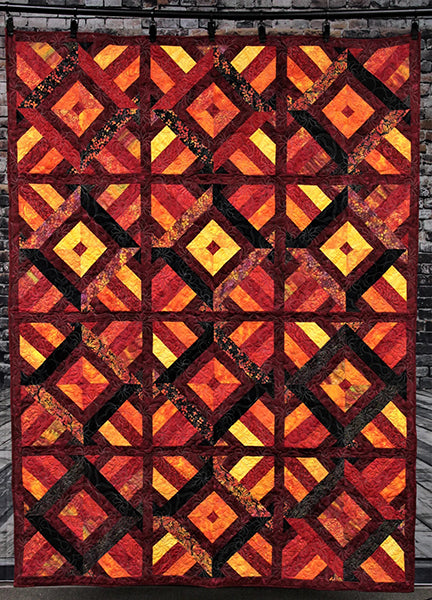 Sedona Sunrise Quilt Pattern 3DQ-6913 - Paper Pattern