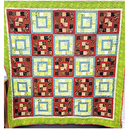 Twenty in a Square Quilt Pattern 3DQ-6971w - Wholesale Product