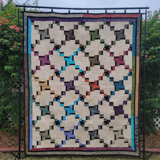 Moving Around Quilt Pattern 3DQ-6977 - Paper Pattern