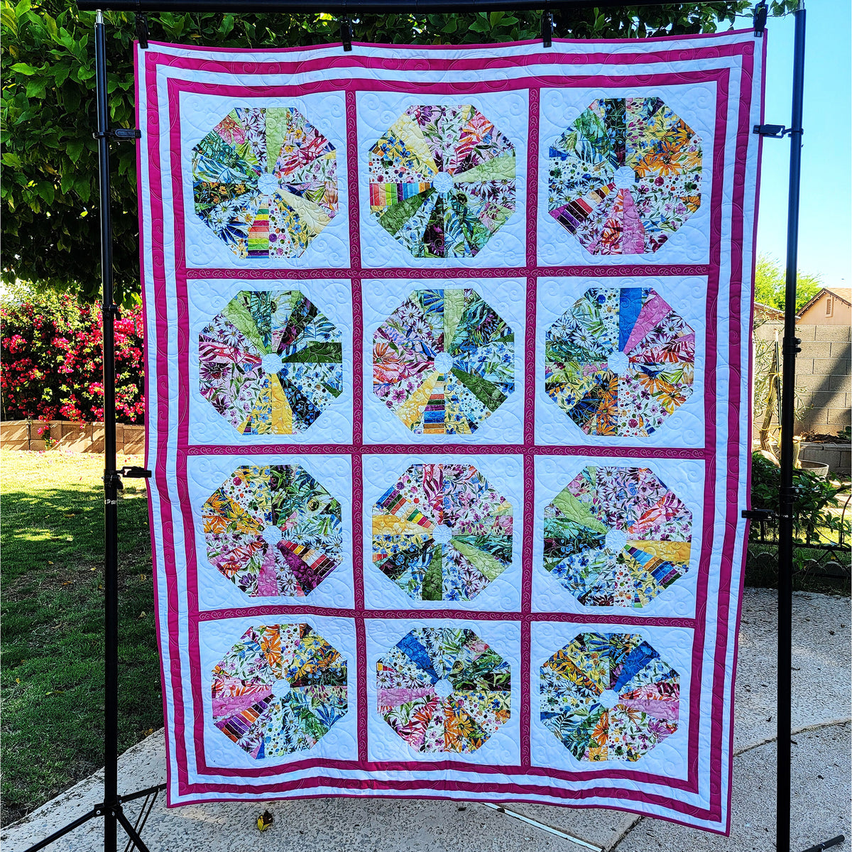 Merrily We Roll Along Quilt Pattern 3DQ-6978w - Wholesale Product