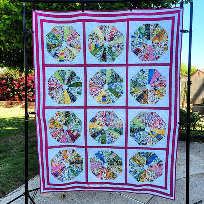 Merrily We Roll Along Quilt Pattern 3DQ-6978w - Wholesale Product