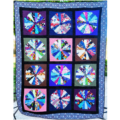 Merrily We Roll Along Quilt Pattern 3DQ-6978w - Wholesale Product