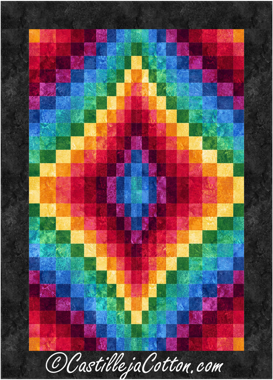 Stonehenge Diamond Quilt Pattern CJC-56467 - Paper Pattern