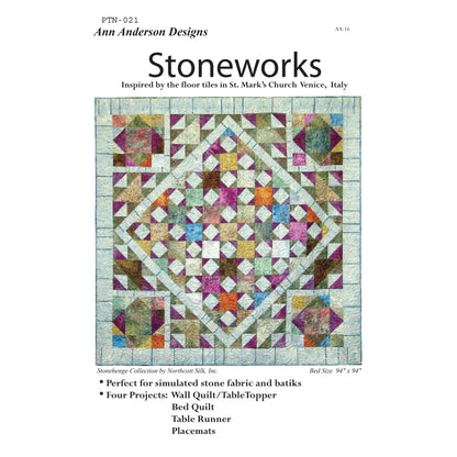 Stoneworks Quilt AA-16e - Downloadable Pattern