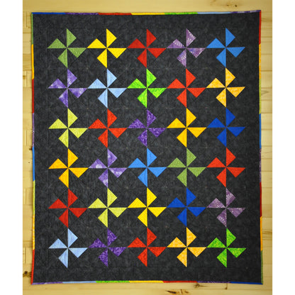 Pinwheels Quilt ABL-1101e - Downloadable Pattern