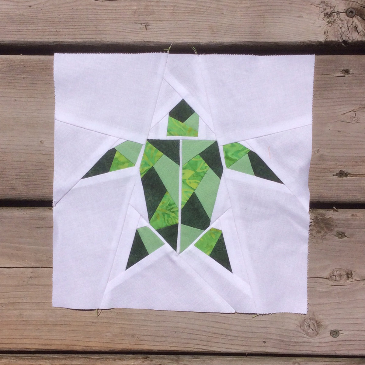 Turtle - Origami Animals Collection Block Pattern AC-007ENe - Downloadable Pattern