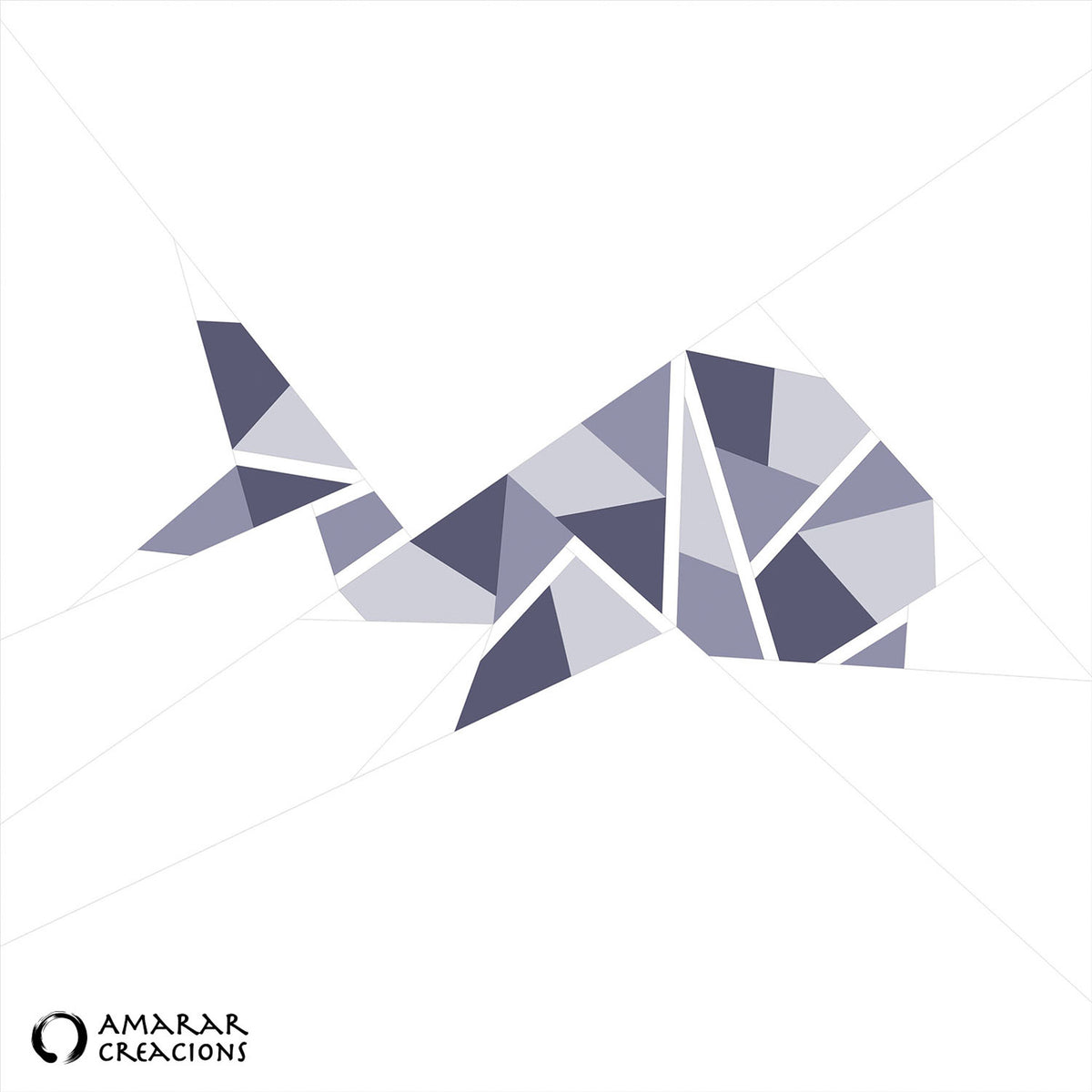 Whale - Origami Animals Collection Block Pattern AC-009ENe - Downloadable Pattern
