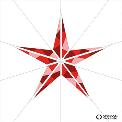 Starfish - Origami Animals Collection Block Pattern AC-010ENe - Downloadable Pattern
