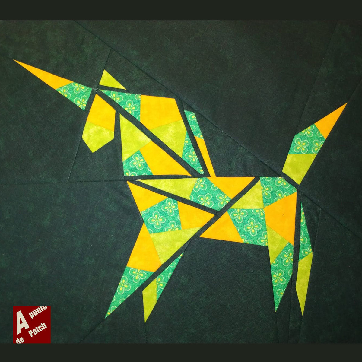 Unicorn - Origami Mythological Animals Collection Block AC-014ENe - Downloadable Pattern
