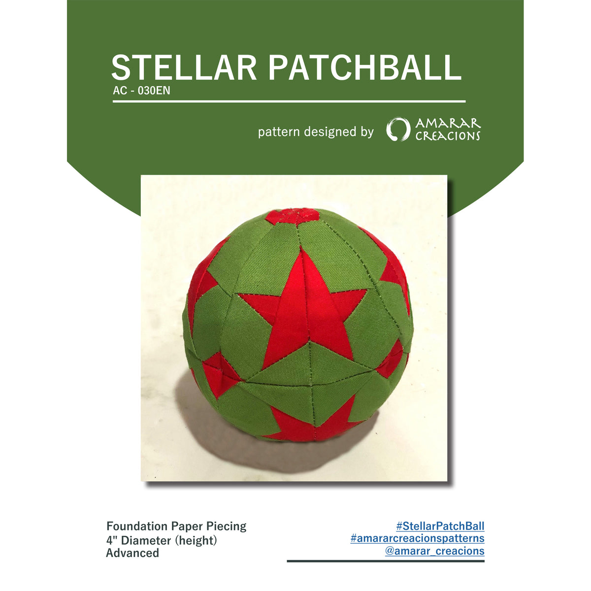 Stellar Patchball AC-030ENe - Downloadable Pattern