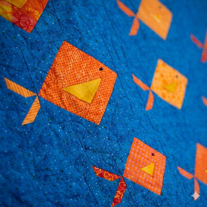 Go Fish Quilt Pattern AEQ-02w - Wholesale Product